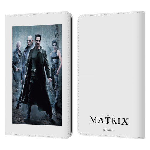 The Matrix Key Art Group 1 Leather Book Wallet Case Cover For Amazon Kindle Paperwhite 1 / 2 / 3