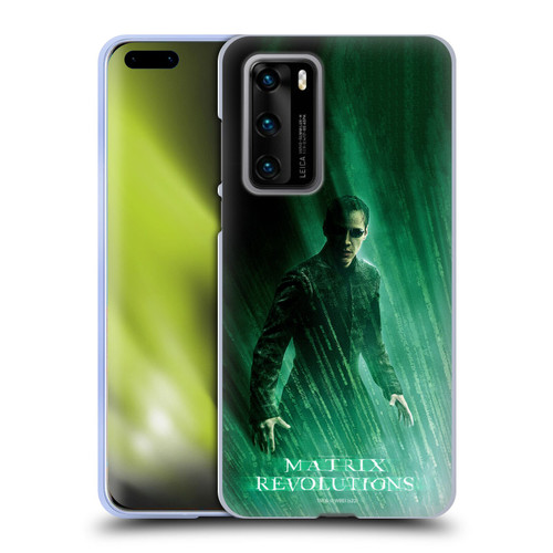 The Matrix Revolutions Key Art Neo 3 Soft Gel Case for Huawei P40 5G