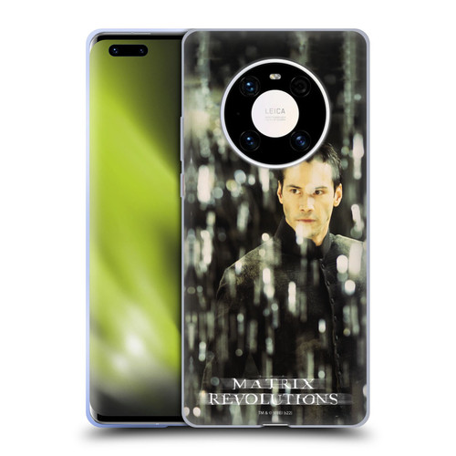 The Matrix Revolutions Key Art Neo 1 Soft Gel Case for Huawei Mate 40 Pro 5G