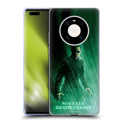 The Matrix Revolutions Key Art Neo 3 Soft Gel Case for Huawei Mate 40 Pro 5G