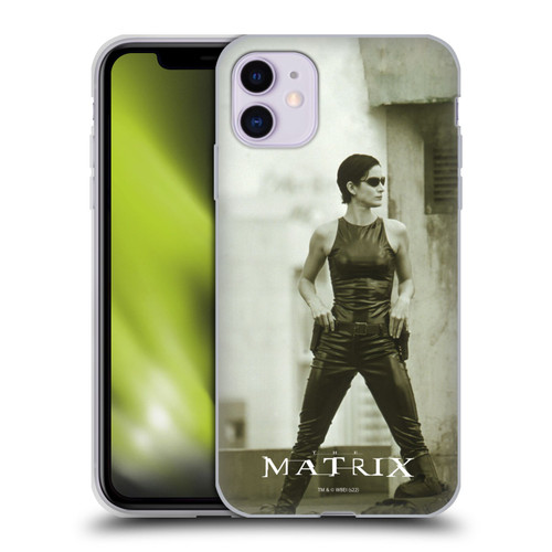 The Matrix Key Art Trinity Soft Gel Case for Apple iPhone 11
