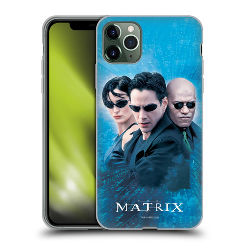 The Matrix Key Art Group 3 Soft Gel Case for Apple iPhone 11 Pro Max