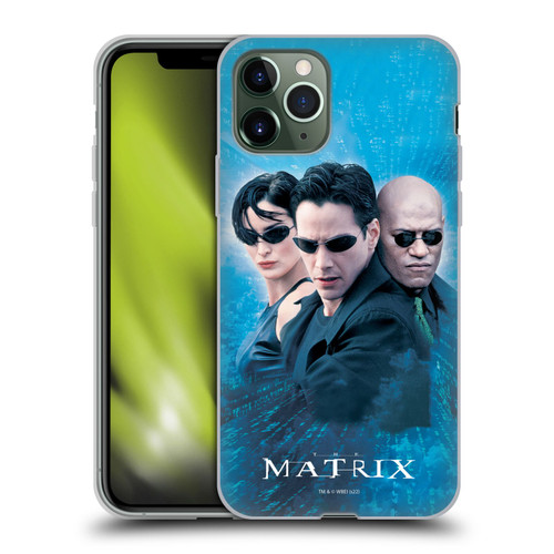 The Matrix Key Art Group 3 Soft Gel Case for Apple iPhone 11 Pro