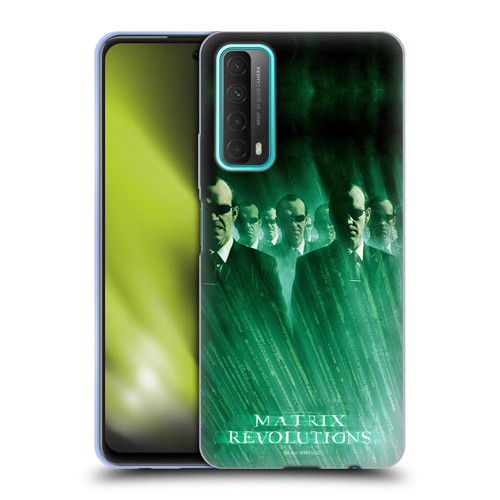 The Matrix Revolutions Key Art Smiths Soft Gel Case for Huawei P Smart (2021)