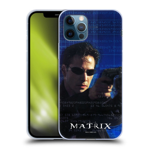 The Matrix Key Art Neo 1 Soft Gel Case for Apple iPhone 12 / iPhone 12 Pro