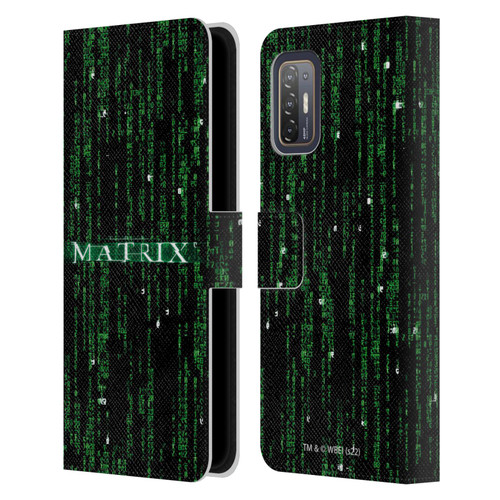 The Matrix Key Art Codes Leather Book Wallet Case Cover For HTC Desire 21 Pro 5G