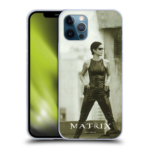 The Matrix Key Art Trinity Soft Gel Case for Apple iPhone 12 / iPhone 12 Pro