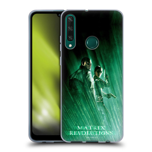The Matrix Revolutions Key Art Morpheus Trinity Soft Gel Case for Huawei Y6p