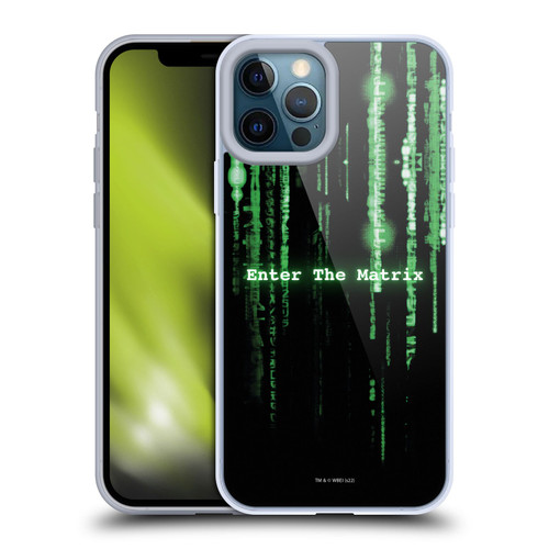 The Matrix Key Art Enter The Matrix Soft Gel Case for Apple iPhone 12 Pro Max