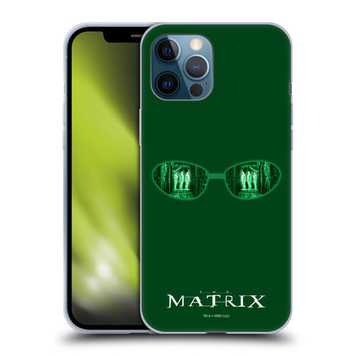 The Matrix Key Art Glass Soft Gel Case for Apple iPhone 12 Pro Max