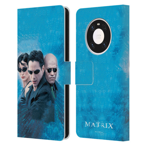The Matrix Key Art Group 3 Leather Book Wallet Case Cover For Huawei Mate 40 Pro 5G