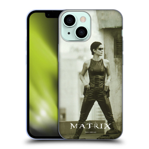 The Matrix Key Art Trinity Soft Gel Case for Apple iPhone 13 Mini