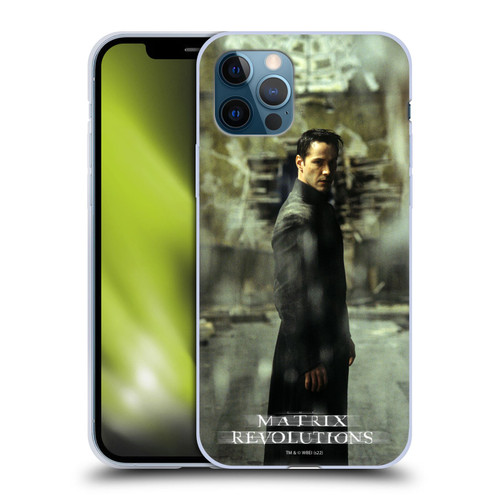 The Matrix Revolutions Key Art Neo 2 Soft Gel Case for Apple iPhone 12 / iPhone 12 Pro