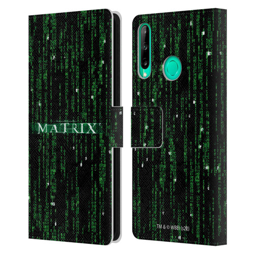 The Matrix Key Art Codes Leather Book Wallet Case Cover For Huawei P40 lite E