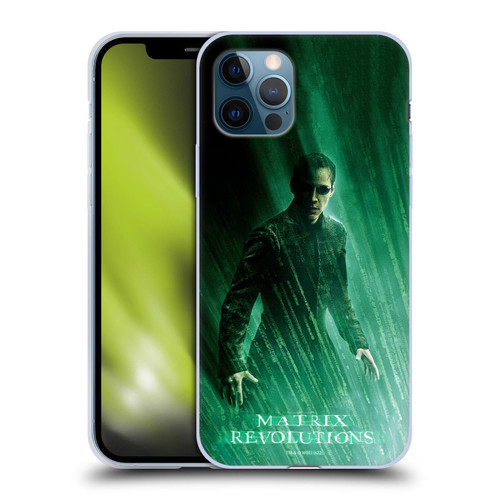 The Matrix Revolutions Key Art Neo 3 Soft Gel Case for Apple iPhone 12 / iPhone 12 Pro