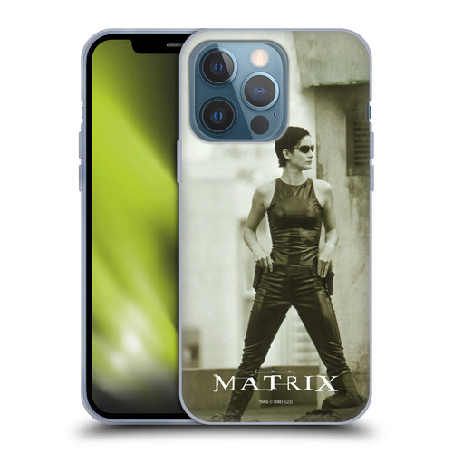 The Matrix Key Art Trinity Soft Gel Case for Apple iPhone 13 Pro