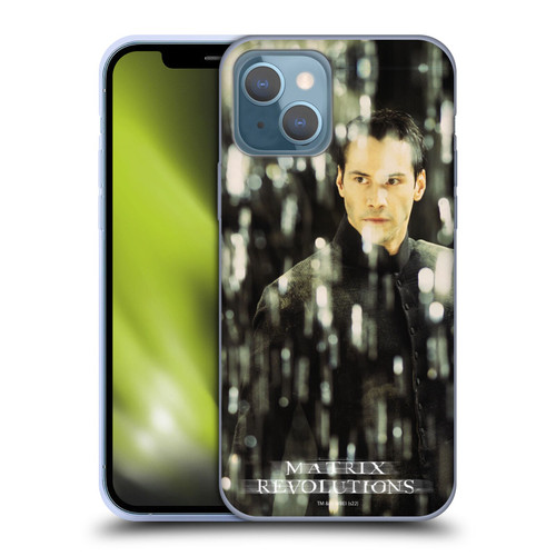The Matrix Revolutions Key Art Neo 1 Soft Gel Case for Apple iPhone 13