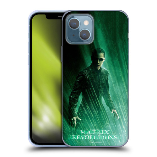 The Matrix Revolutions Key Art Neo 3 Soft Gel Case for Apple iPhone 13
