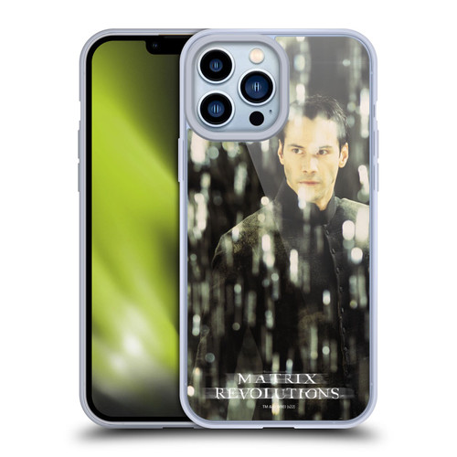 The Matrix Revolutions Key Art Neo 1 Soft Gel Case for Apple iPhone 13 Pro Max