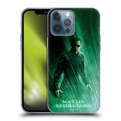 The Matrix Revolutions Key Art Neo 3 Soft Gel Case for Apple iPhone 13 Pro Max