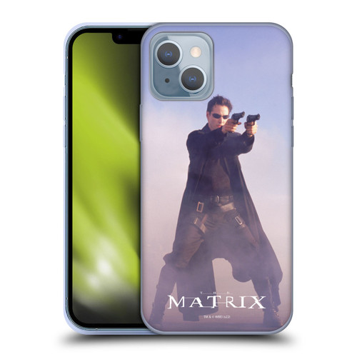 The Matrix Key Art Neo 2 Soft Gel Case for Apple iPhone 14