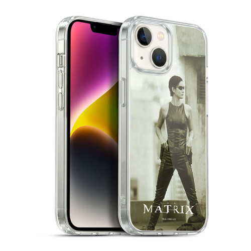 The Matrix Key Art Trinity Soft Gel Case for Apple iPhone 14