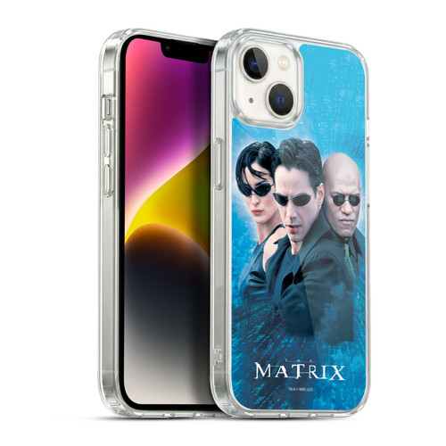 The Matrix Key Art Group 3 Soft Gel Case for Apple iPhone 14 Plus & MagSafe