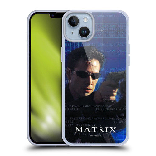The Matrix Key Art Neo 1 Soft Gel Case for Apple iPhone 14 Plus