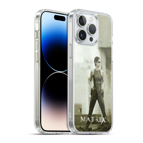 The Matrix Key Art Trinity Soft Gel Case for Apple iPhone 14 Pro Max & MagSafe
