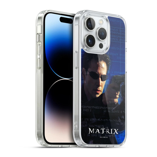 The Matrix Key Art Neo 1 Soft Gel Case for Apple iPhone 14 Pro & MagSafe