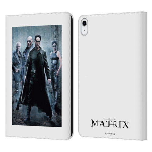 The Matrix Key Art Group 1 Leather Book Wallet Case Cover For Apple iPad 10.9 2022/2025