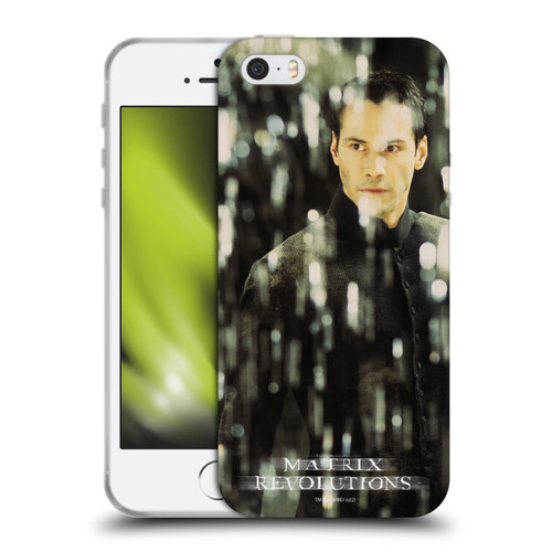 The Matrix Revolutions Key Art Neo 1 Soft Gel Case for Apple iPhone 5 / 5s / iPhone SE 2016