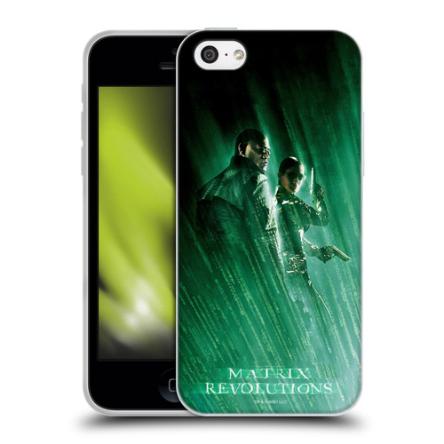 The Matrix Revolutions Key Art Morpheus Trinity Soft Gel Case for Apple iPhone 5c