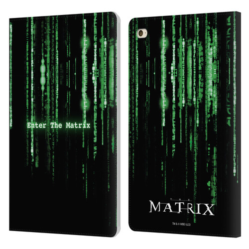 The Matrix Key Art Enter The Matrix Leather Book Wallet Case Cover For Apple iPad mini 4