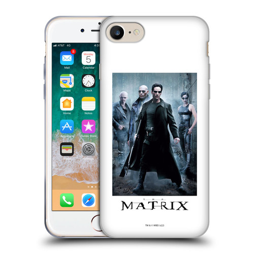 The Matrix Key Art Group 1 Soft Gel Case for Apple iPhone 7 / 8 / SE 2020 & 2022