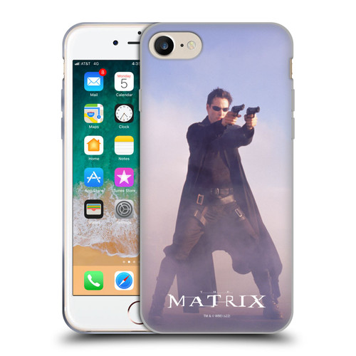 The Matrix Key Art Neo 2 Soft Gel Case for Apple iPhone 7 / 8 / SE 2020 & 2022