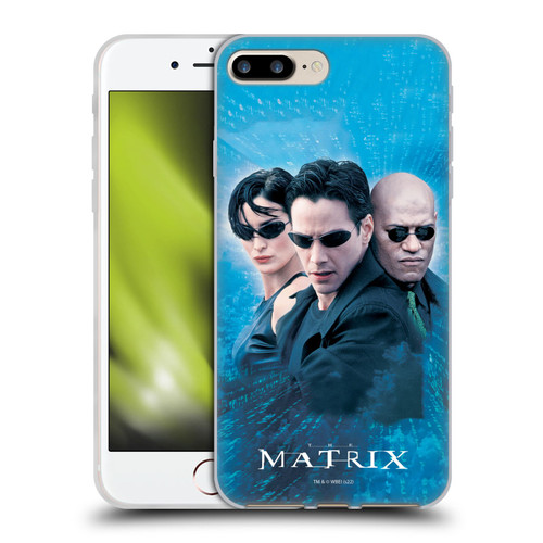 The Matrix Key Art Group 3 Soft Gel Case for Apple iPhone 7 Plus / iPhone 8 Plus