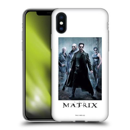 The Matrix Key Art Group 1 Soft Gel Case for Apple iPhone X / iPhone XS
