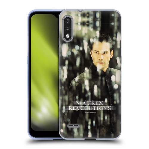 The Matrix Revolutions Key Art Neo 1 Soft Gel Case for LG K22