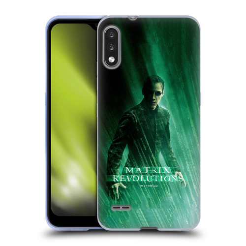The Matrix Revolutions Key Art Neo 3 Soft Gel Case for LG K22