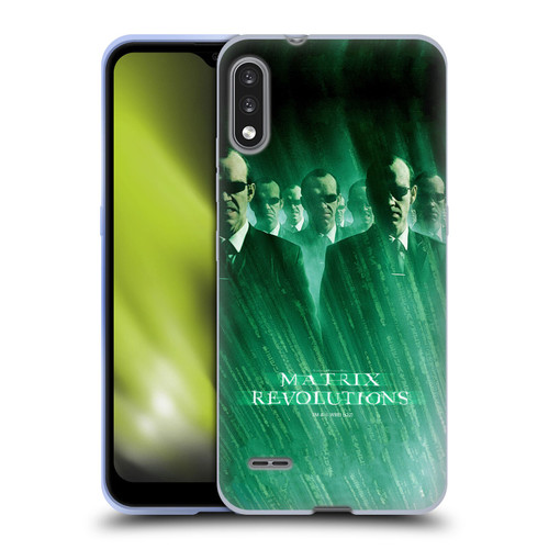 The Matrix Revolutions Key Art Smiths Soft Gel Case for LG K22