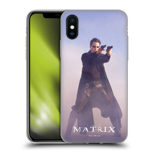 The Matrix Key Art Neo 2 Soft Gel Case for Apple iPhone X / iPhone XS