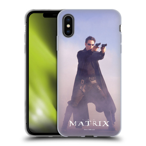 The Matrix Key Art Neo 2 Soft Gel Case for Apple iPhone XS Max