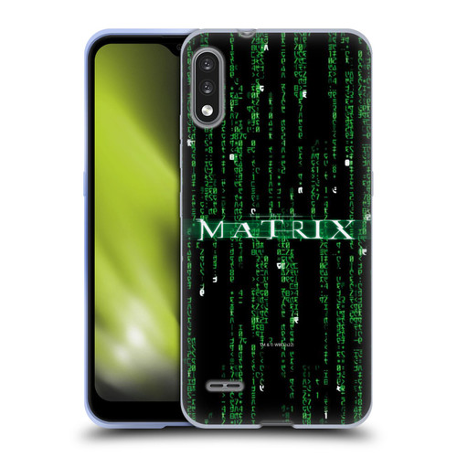 The Matrix Key Art Codes Soft Gel Case for LG K22
