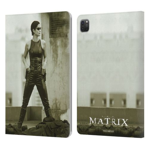 The Matrix Key Art Trinity Leather Book Wallet Case Cover For Apple iPad Pro 11 2020 / 2021 / 2022