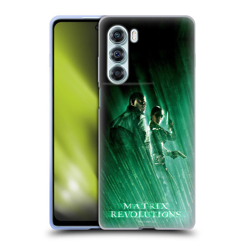 The Matrix Revolutions Key Art Morpheus Trinity Soft Gel Case for Motorola Edge S30 / Moto G200 5G