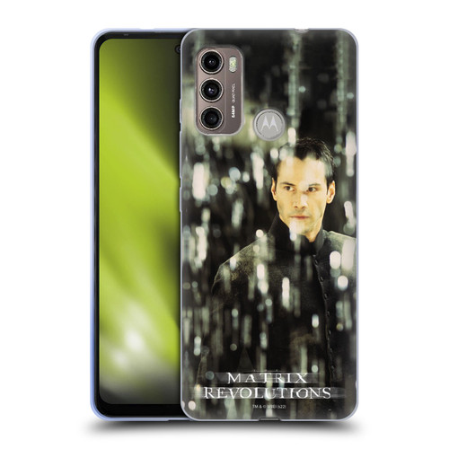 The Matrix Revolutions Key Art Neo 1 Soft Gel Case for Motorola Moto G60 / Moto G40 Fusion