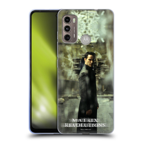 The Matrix Revolutions Key Art Neo 2 Soft Gel Case for Motorola Moto G60 / Moto G40 Fusion