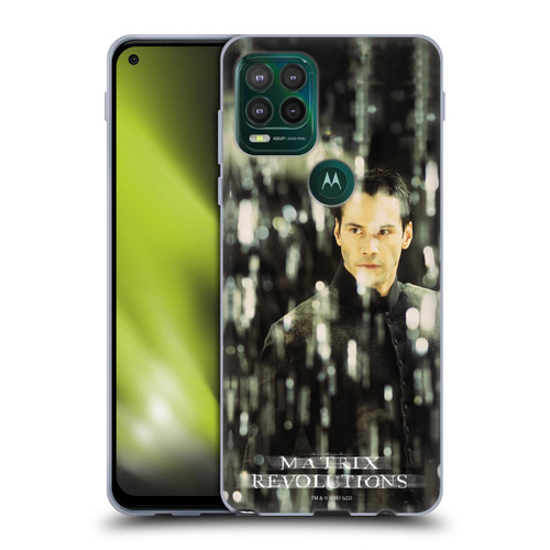 The Matrix Revolutions Key Art Neo 1 Soft Gel Case for Motorola Moto G Stylus 5G 2021