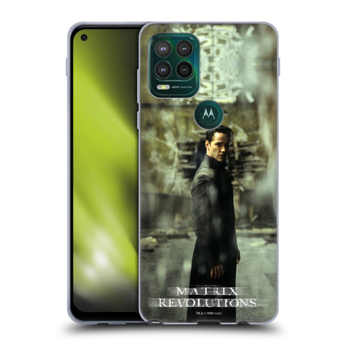 The Matrix Revolutions Key Art Neo 2 Soft Gel Case for Motorola Moto G Stylus 5G 2021